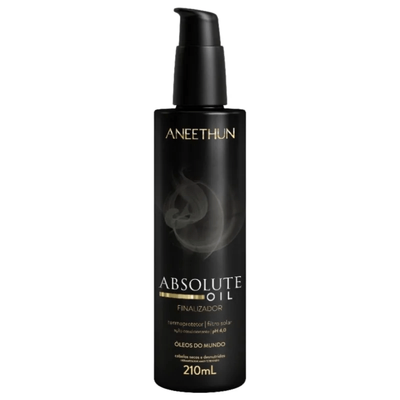 Aneethun Absolute Oil Finalizador  210ml - Termo protetor