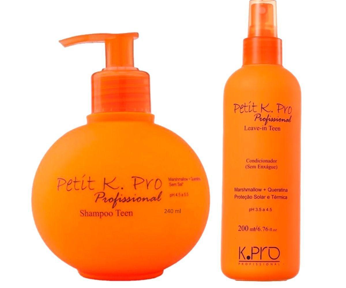 K.pro Petit Teen Shampoo 240ml + Leave-in 200ml