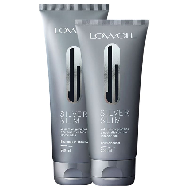 Lowell Silver Slim Kit - Shampoo + Condicionador ( Dois produtos)    