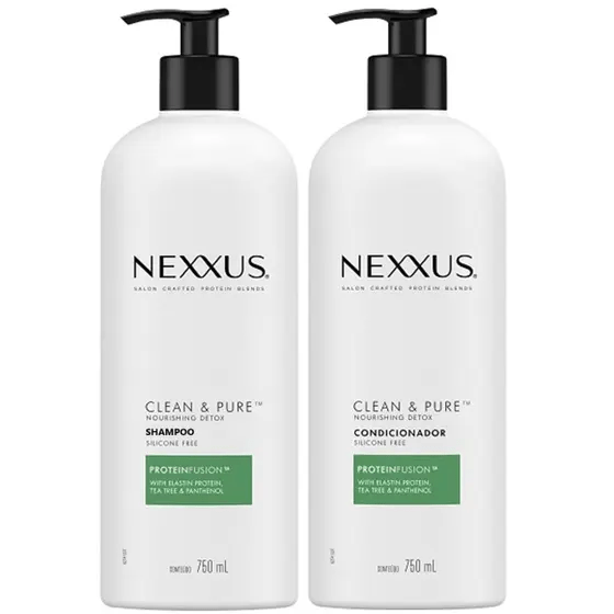 Kit Shampoo e Condicionador Nexxus Clean & Pure - 750ml