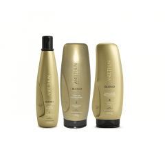 Aneethun Blond System Kit Shampoo + Máscara + Finalizador