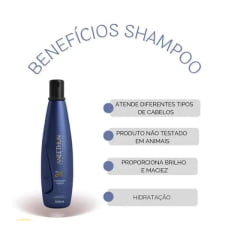 Aneethun Kit Linha A  2 Shampoos 300 ML e Máscara - 500 Grs