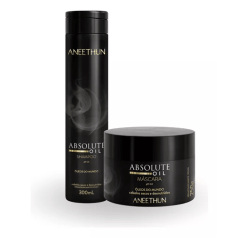 Aneethun Kit Shampoo + Mascara Absolute Oil Cabelos Ressecados
