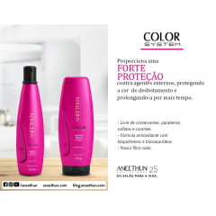 Kit Aneethun Color Shampoo 300ml e Máscara 250gr e Ganhe Finalizador
