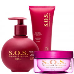  K.Pro Kit S.O.S. Summer (Shampoo + Máscara + Leave- in)