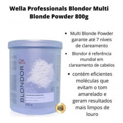 Wella Professionals - Blondor Multi Blonde - Pó Descolorante 800g