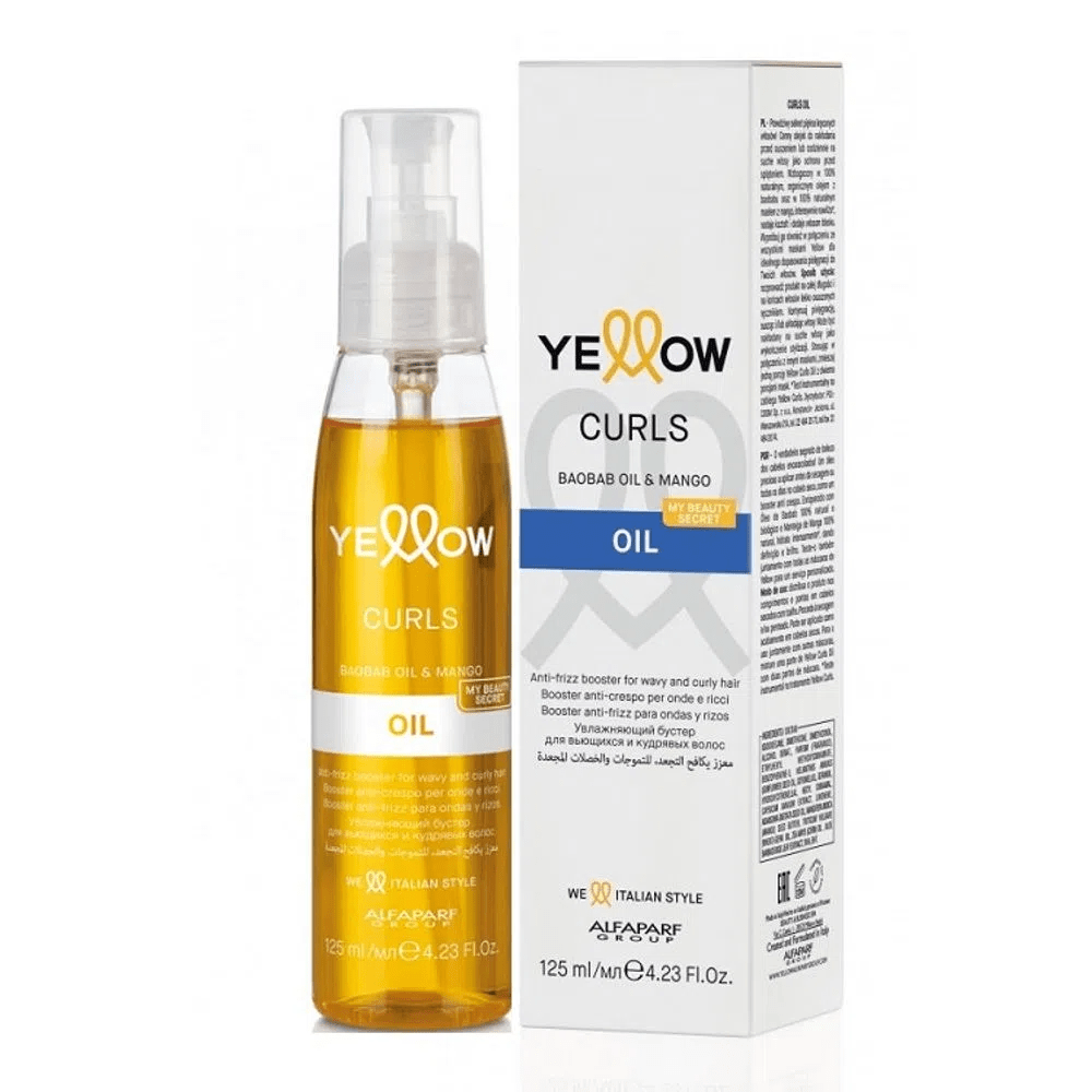 Yellow Curls Oil Booster Anti Frizz - Óleo Capilar -120ml